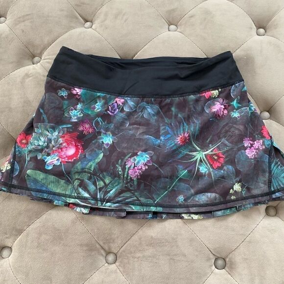 Lululemon Run PACE SETTER SKIRT Curious Jungle 6 - Picture 7 of 10